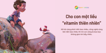 Gần gũi với thiên nhiên giúp trẻ hạnh phúc và khỏe mạnh